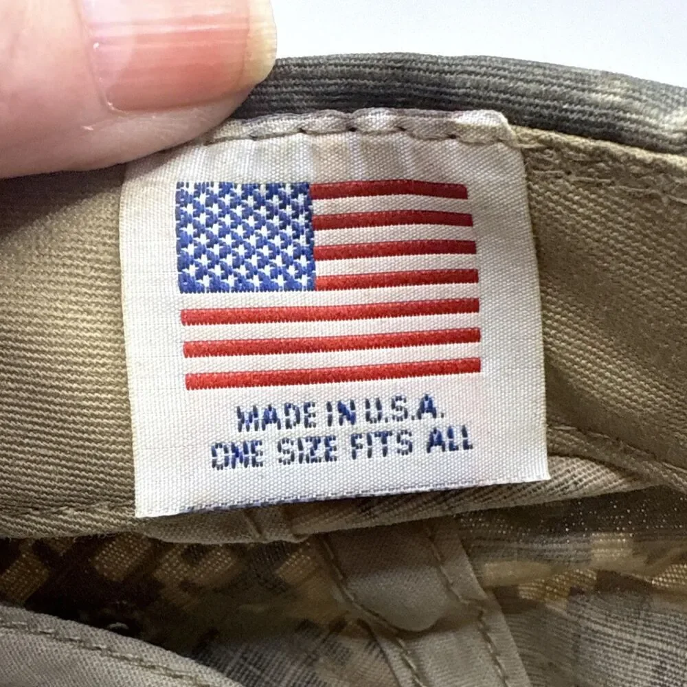 USAF US AIR FORCE Hat Military Baseball Cap Digital Camo Snapback USA VGC